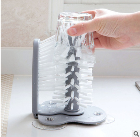 Üvegpohár tisztító ecset – üveg anyag, golyós tisztítás