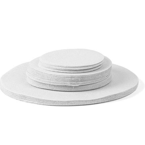 Комплект филцови подложки за съдове, антифрикционни, кръгли; стил модерен минимализъм (Материал: филц; Форма: кръгла; Стил: модерен минимализъм; Биодеградируем: Да)