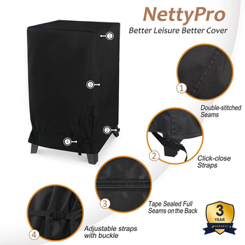 Εξωτερικό κάλυμμα για ηλεκτρικό καπνιστήρα Purple Romi — 100% πολυεστέρας, Oxford ύφασμα 100%, κάλυμμα σκόνης/καναπέ/κλιματιστήρα