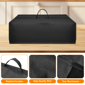 Κάλυμμα προστασίας από τη σκόνη για εσωτερικό μπάρμπεκιου, πολυεστέρας, μοντέρνο μινιμαλιστικό στυλ, ταιριάζει με NinjaGR101 Sizzle smokeless indoor grill