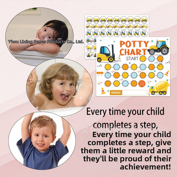Σετ αυτοκόλλητων: αυτοκινητάκια μηχανικής θεματολογίας για εκπαίδευση χρήσης τουαλέτας και πάρτι, χαρτί, διακοσμητικά για τη διαμόρφωση του χώρου