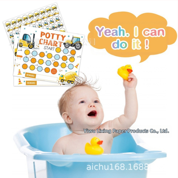 Σετ αυτοκόλλητων: αυτοκινητάκια μηχανικής θεματολογίας για εκπαίδευση χρήσης τουαλέτας και πάρτι, χαρτί, διακοσμητικά για τη διαμόρφωση του χώρου