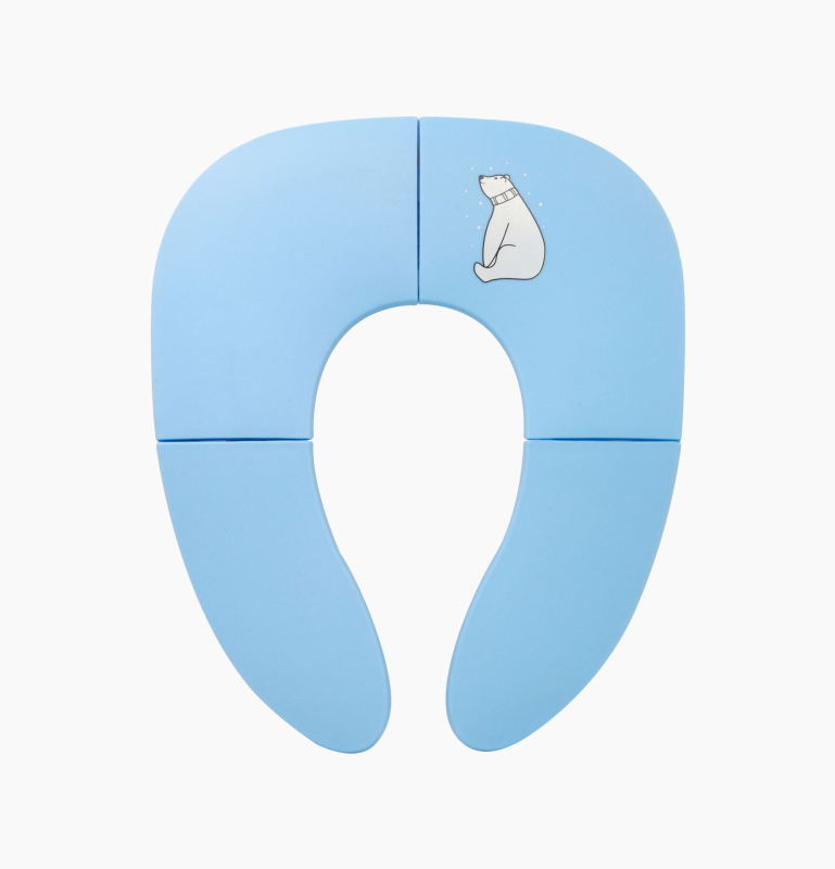 Vaikų sulankstoma tualeto kilimėlis ir pagalbinė sėdynė — Medžiaga: PP; Kilmė: Zhejiang; Pakuotė: Dėžutėje; Šaltinis: Spot