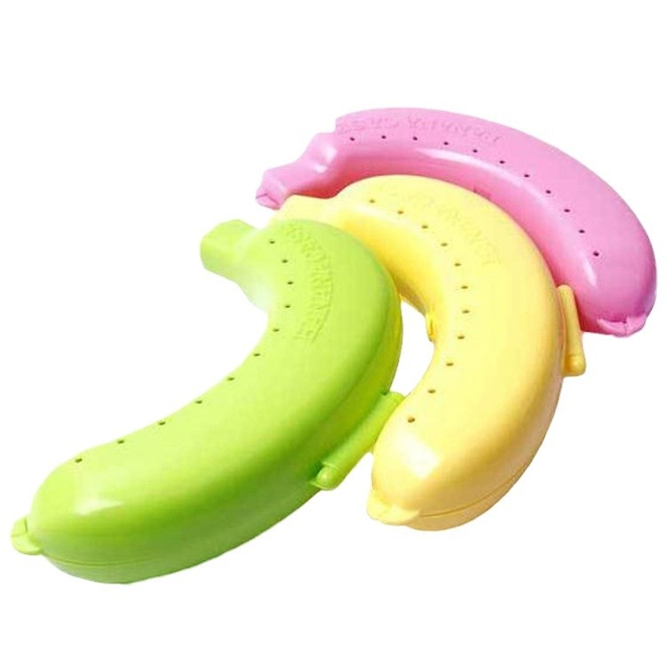 Nešiojama plastikinė bananų dėžutė mokyklai ir išvykoms – Naxo, kilmė Yiwu, kūrybinis bananų stilius