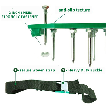 Tüskés gyepszellőztető cipő a kertbe (Márka: Little Pearl; Alkalmazás: Kert)