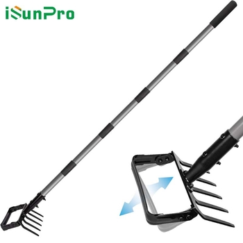 Stirrup kastuvas – dviejų paskirčių sodo ravėjimo kastuvas su žiediniu priedu pašalinimui piktžolių — Isunpro; Personalizavimas: Parama; Panaudojimas: Sodas/Žemės ūkis; Tipas: Stirrup Hoe)