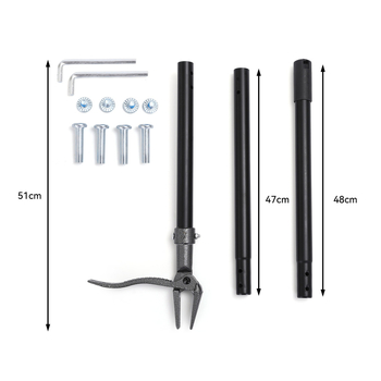 Ručni alat za uklanjanje korova s uspravnim nožnim pedalom, ručna upotreba, trostupanjski dizajn (Brand: Smooth)