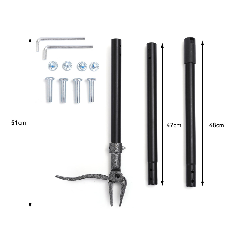 Ručni alat za uklanjanje korova s uspravnim nožnim pedalom, ručna upotreba, trostupanjski dizajn (Brand: Smooth)