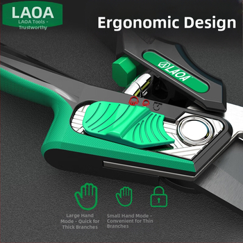 LAOA LA142308 Κλαδευτήρες κήπων – Κλάδεμα κλώνων και λουλουδιών για κηπουρική