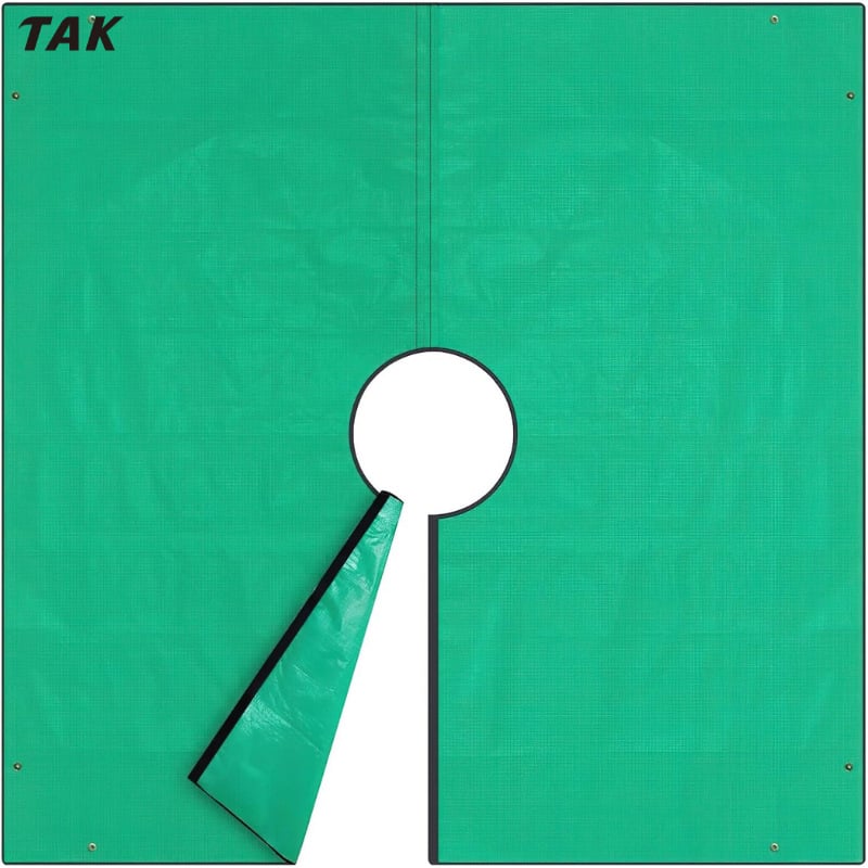 Pătură pentru frunze căzătoare în grădină (Material: polipropilenă nouă; Scop: colectarea frunzelor și a resturilor; Brand: Moisturizing circle; Importat: Nu)