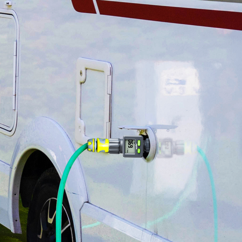 Dvikryptis tikslus srauto matuoklis skystiems – matavimo diapazonas 99999.9 L