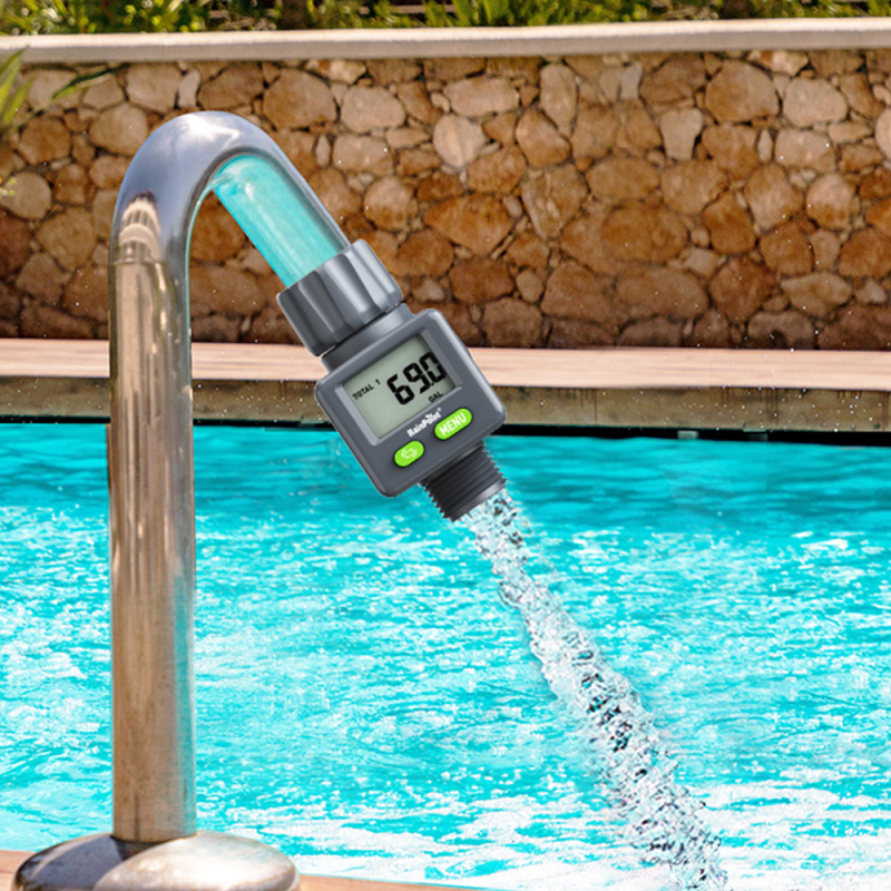 Dvikryptis tikslus srauto matuoklis skystiems – matavimo diapazonas 99999.9 L