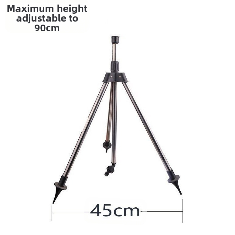 SQ Стойка за дюза от неръждаема стомана с POM за напояване — триножна скоба за домашна градина и обществени зелени площи