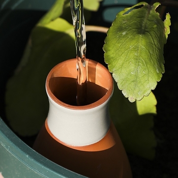 JX δοχείο ποτίσματος με σταγόνα, πηλός, χωρητικότητα 400 ml, διαρροή νερού