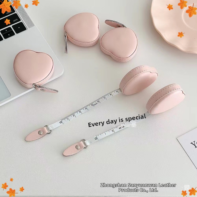 SYW Лента за измерване на дрехи, мини портативна, със отпечатано лого, не е внос, релефно гравиране; горещ печат; сребърен горещ печат; ситопечат; цветен печат, минималистичен стил