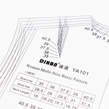 DIHAN YA101 Prototip de îmbrăcăminte feminin, scară 1:1 (multi-size într-o singură versiune) – Versiune prototip