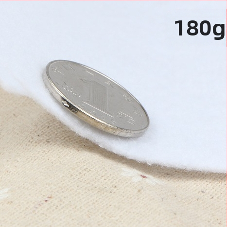 Dichu нетъкан текстилен подплатен слой с едностранно лепящо се лице, дебел слой, 180 г/м², за домашни текстили и опаковане