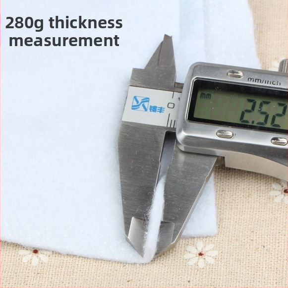 Dichu нетъкан текстилен подплатен слой с едностранно лепящо се лице, дебел слой, 180 г/м², за домашни текстили и опаковане