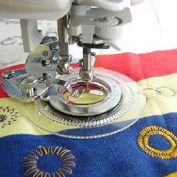 Disk-modelirana potisna noga za šivanje, marka 645, minimalistički i crtić stil
