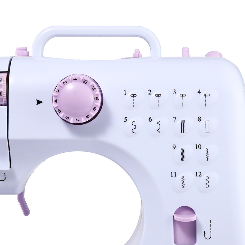 MAXI 505A шевна машина за домашна употреба — електрическо задвижване, пълна автоматизация, подходяща за дебели платове, единична глава