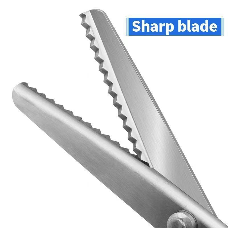 Шевни ножици със назъбени ръбове за плат и дантела — марка Wasp Nest, произход Гуандун