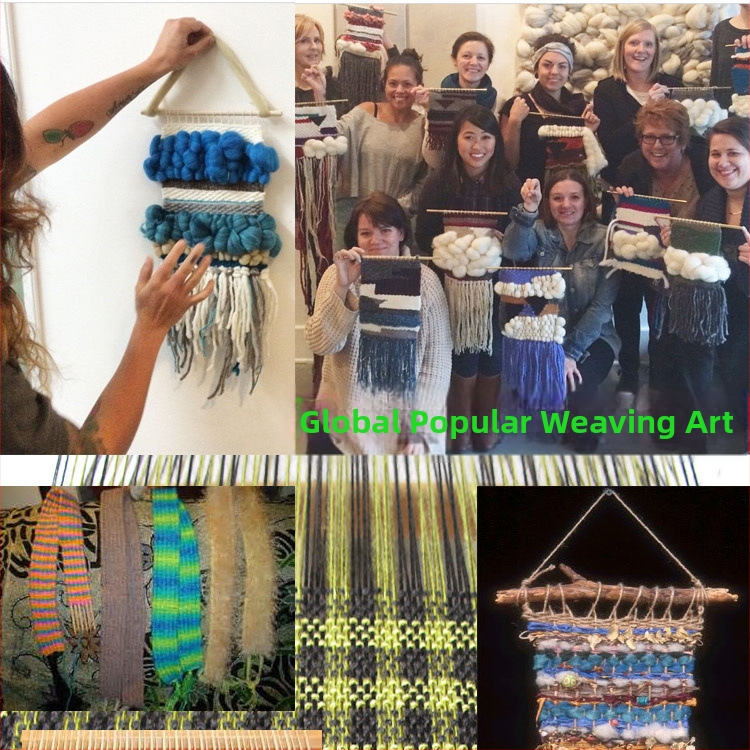 Универсален дървен тъкачески стан за деца — 4–6 г., 10 броя, марка Good dad