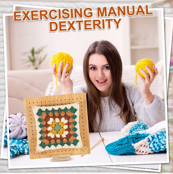 Ξύλινος πίνακας έργων πλέξιμο με βελονιά – πεύκο, μάρκα Reno, μοντέρνο μινιμαλιστικό στυλ