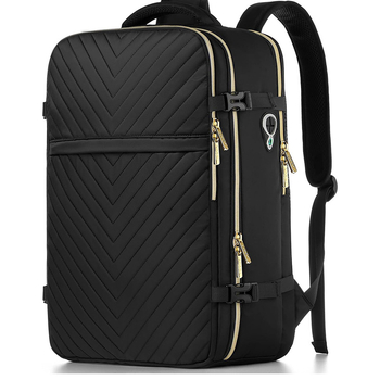 Unisex σακίδιο ταξιδιού, 20–35L, συμβατό με φορητό υπολογιστή 16 ιντσών, αδιάβροχο, πολυεστέρας