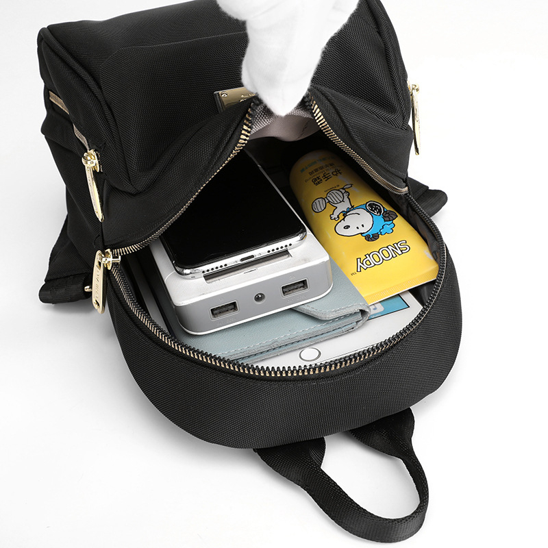 Γυναικείο σακίδιο: αδιάβροχο ύφασμα Oxford, ανθεκτικό στη φθορά, αντί-κλοπή, χωρητικότητα κάτω από 20 L