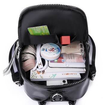 Női elefánt motívumos, gyémántokkal kirakott PU bőrből készült hátizsák, 2024 modell, többfunkciós szabadidős utazáshoz (anyag: PU; bélés: poliészter; zárás: cipzár; vízálló; kopásálló)