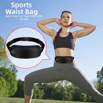 Αθλητική Τσάντα Μέσης — Νάιλον, Αναπνεύσιμη, MANKOO, Για αθλήματα εξωτερικού χώρου