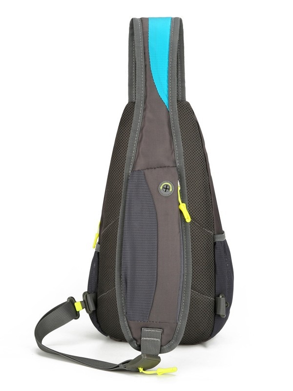 Nailoninė sportinė pečių krepšys, unisex, kvėpuojanti, atspari vandeniui, ultra lengva, poliesterio pamušalas, vientisa spalva, Blade Warrior