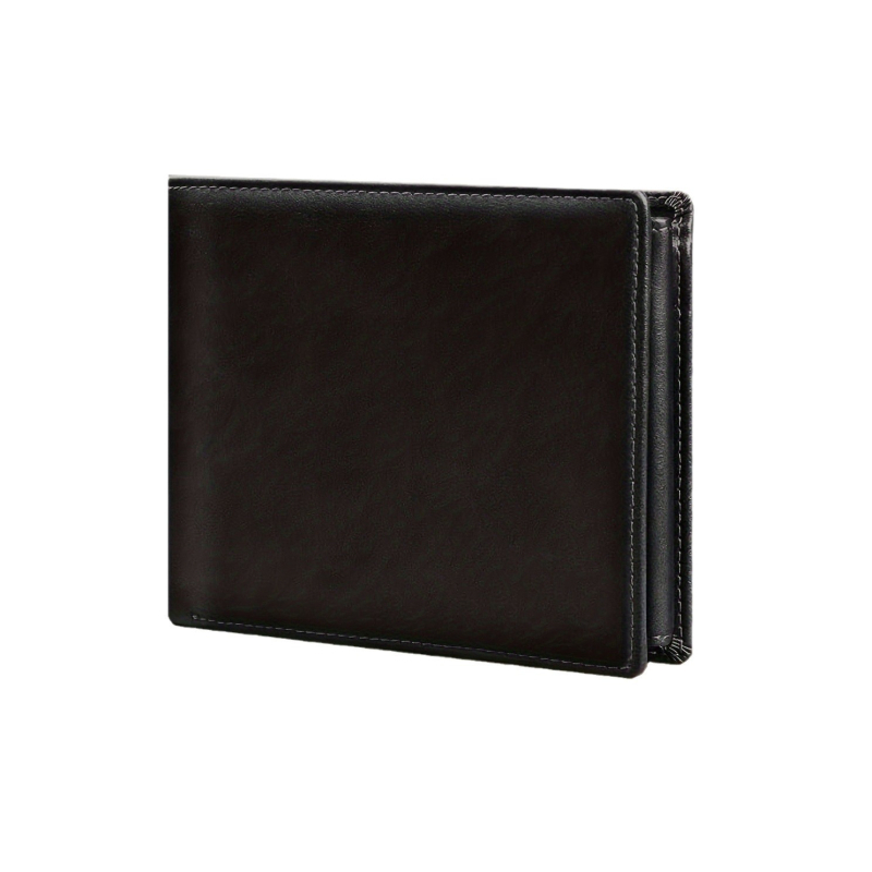 Több kártyás pénztárca mikroszálas anyagból, anti-theft funkcióval, poliészter bélés, mindennapi használatra