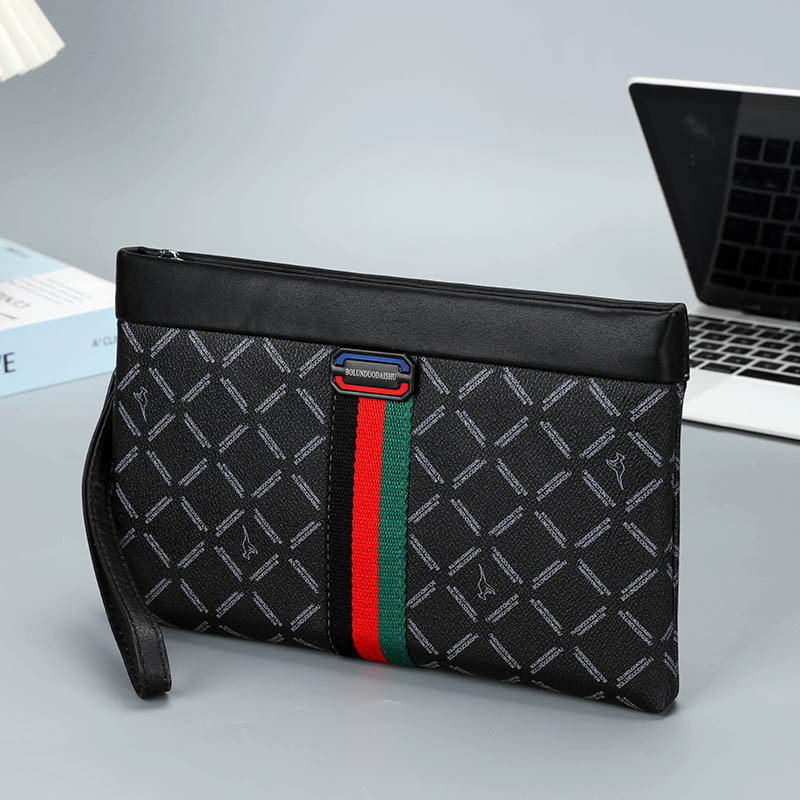 Vyrų PU clutch rankinė, Urban Simplicity – kasdieniniam naudojimui