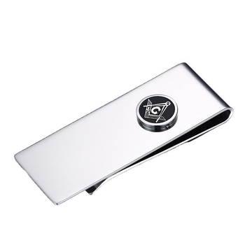 Портфейл - Неръждаема стомана, религиозно/тотем стил, геометричен дизайн, лого включено