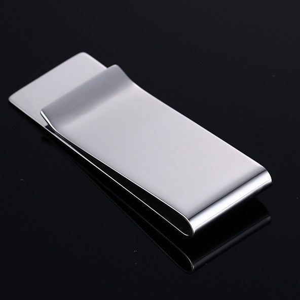 Портфейл - Неръждаема стомана, религиозно/тотем стил, геометричен дизайн, лого включено