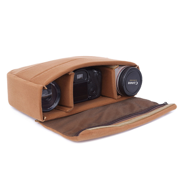 DSLR Kameras iekšējā soma ar bieza polsterējuma - Ikdienas iekšējā soma digitālajām kamerām un piederumiem - Funkcija: Slodzes samazināšana; Materiāls: Poliesteris; Sezona: Ziema 2018