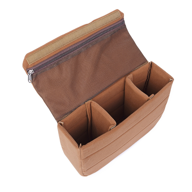 DSLR Kameras iekšējā soma ar bieza polsterējuma - Ikdienas iekšējā soma digitālajām kamerām un piederumiem - Funkcija: Slodzes samazināšana; Materiāls: Poliesteris; Sezona: Ziema 2018