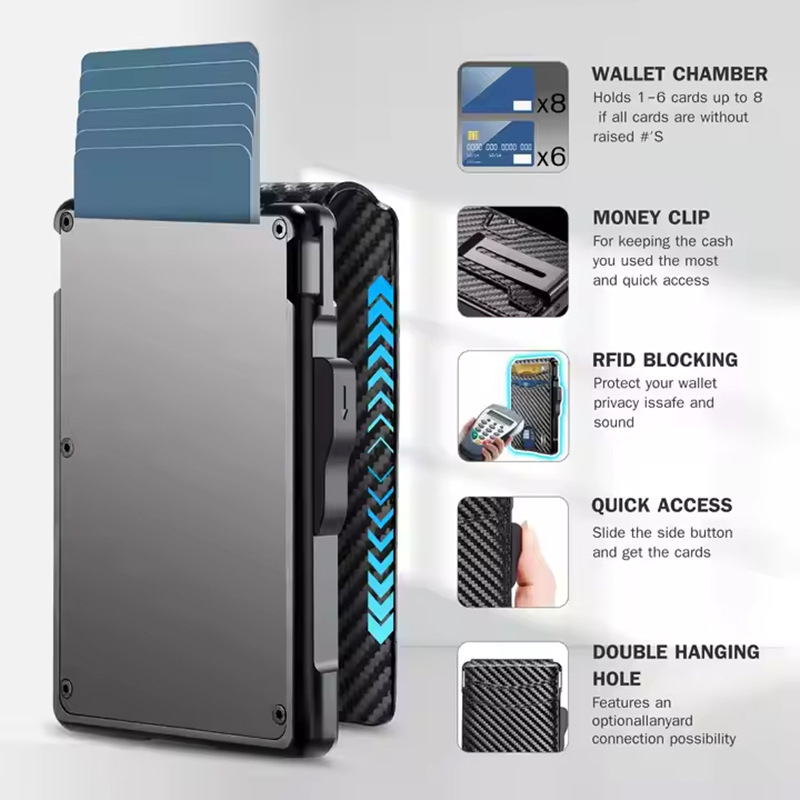 Ultrafilm odos kortelių dėklas, dviejų sulankstymų dizainas, vienos spalvos, neutralus vyrams ir moterims, verslo stilius kasdieniam naudojimui