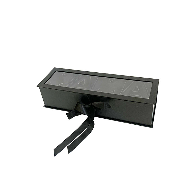 Кутия за цветя за Деня на майката, изработена от хартия/картон, с подаръчна опаковка и печатано лого