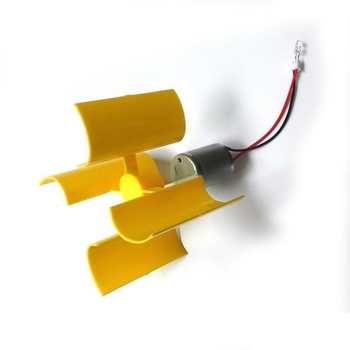 Ветрогенератор с вертикална ос за микроразмерни учебни експерименти