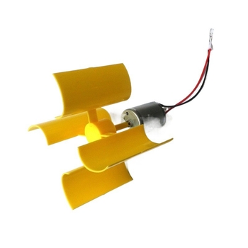 Ветрогенератор с вертикална ос за микроразмерни учебни експерименти