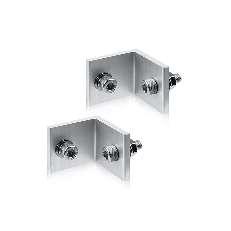 Reguliuojamas kojos laikiklis iš aliuminio lydinio saulės moduliams, priekinės ir galinės atramos, 6005-T5, ES standartai, svoris 1,82 kg, oksidacijos plėvelė 15 μm, pritaikomas