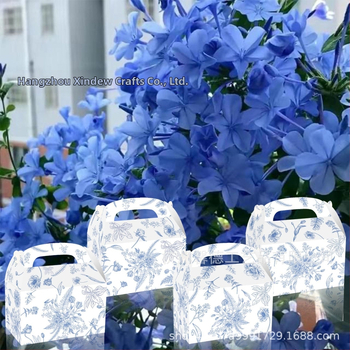 Dovanų dėžutė saldainiams ragų formos – lagamino stiliaus kartoninė dėžė 250gsm, ofsetinis spausdinimas su logotipu, Xin Delie prekės ženklas