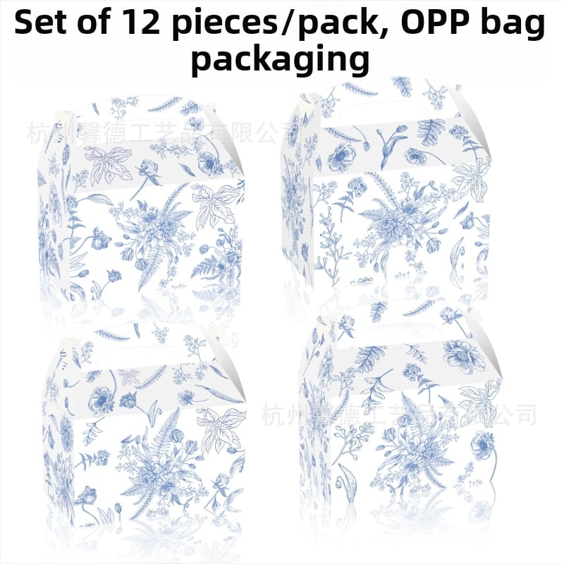 Dovanų dėžutė saldainiams ragų formos – lagamino stiliaus kartoninė dėžė 250gsm, ofsetinis spausdinimas su logotipu, Xin Delie prekės ženklas