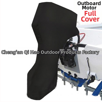 Ārējā dzinēja vāks laivai, Oxford audums, UV izturīgs, ūdensizturīgs ārējai navigācijai, OEM pieejams