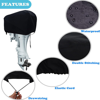 Κάλυμμα προστασίας από σκόνες για εξωτερικό κινητήρα βάρκας, πολυεστέρας, μοντέρνος μινιμαλιστικός στυλ, κατηγορία κάλυμμα σκόνης/καναπέ/κλιματιστικού