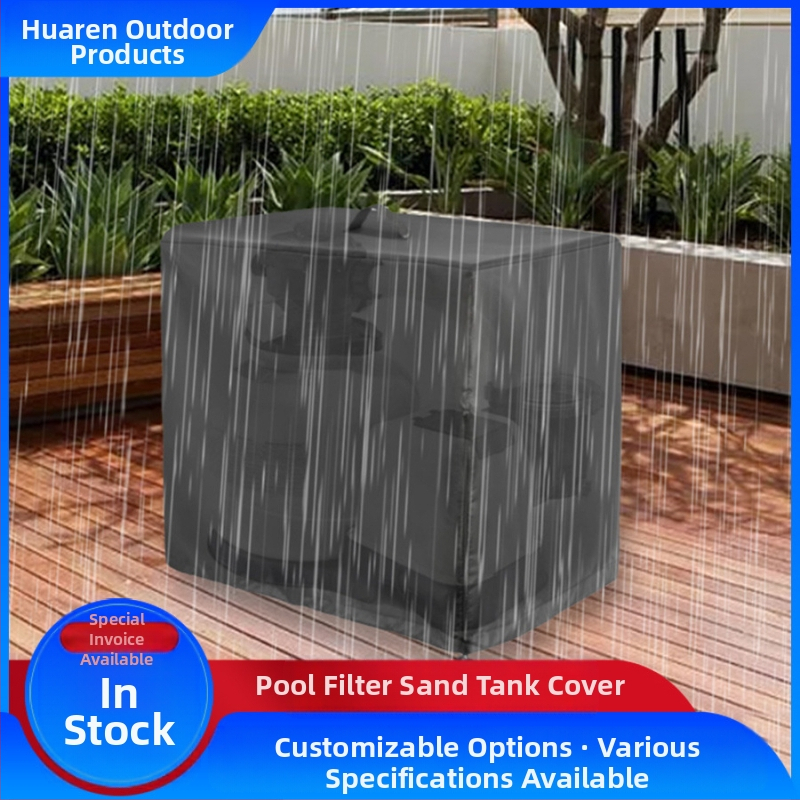 Huaran 210D atsparus vandeniui Oxford baseino smėlio filtravimo dangtis, modelis Huaran, skirtas pripučiamoms baseinams