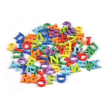 Εκπαιδευτικά ξύλινα κομμάτια γραμμάτων – 26 γράμματα, υλικό: ξύλο και density board, μοντέρνος μινιμαλιστικός σχεδιασμός