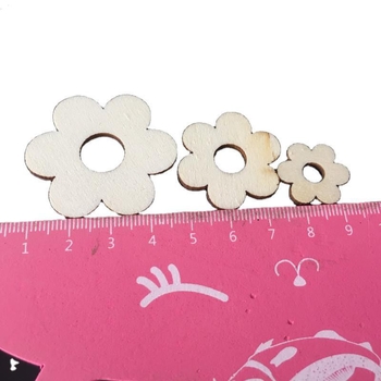 Ξύλινο κρεμαστό σε σχήμα άνθους δαμασκηνιάς – προσαρμόσιμη επεξεργασία, βιομιμητική κατασκευή, γυαλιστερή επιφάνεια